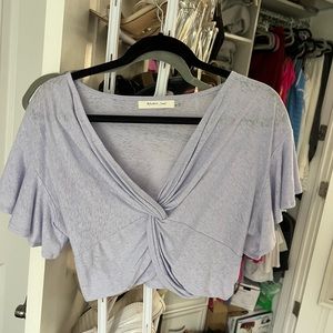 Island gypsy cross cross top